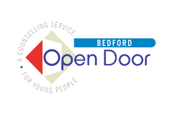 Bedford open door charity logo