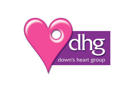 Downs heart group charity logo