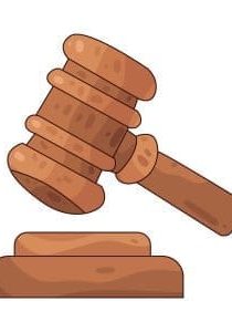 illustration-of-law-hammers-vector illustration-of-law-hammers-vector