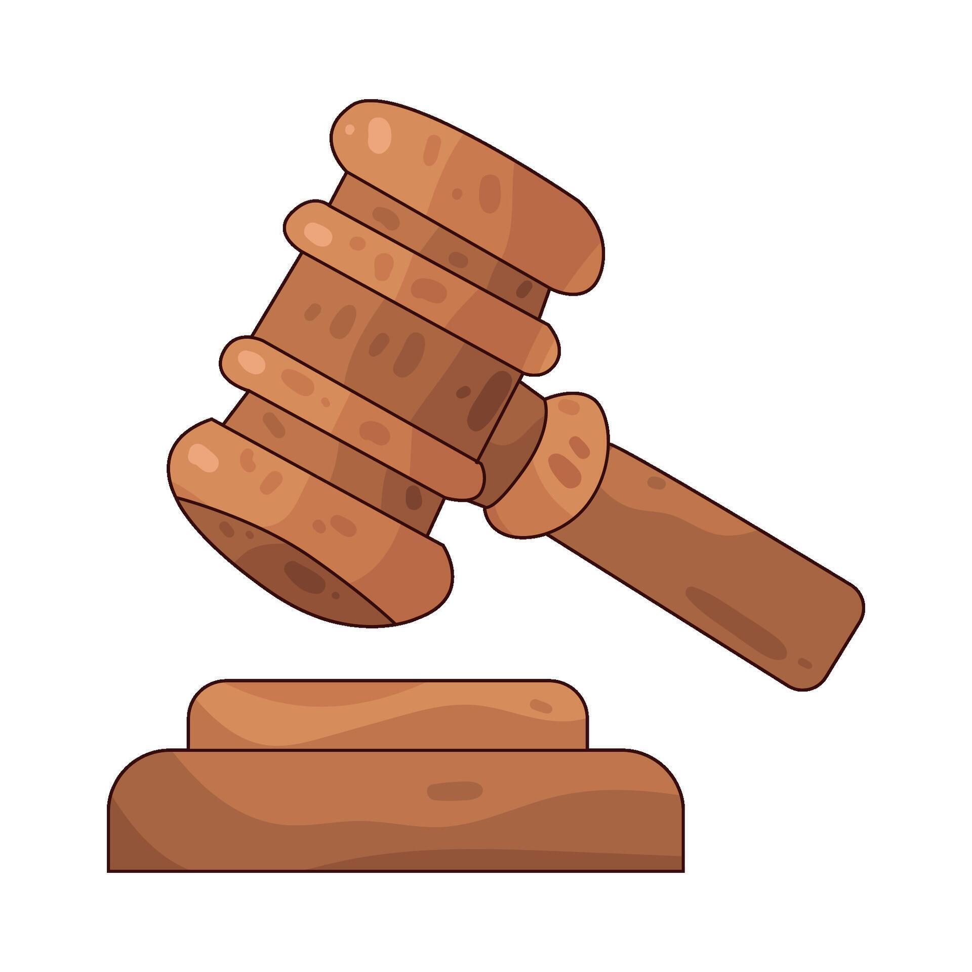 illustration-of-law-hammers-vector